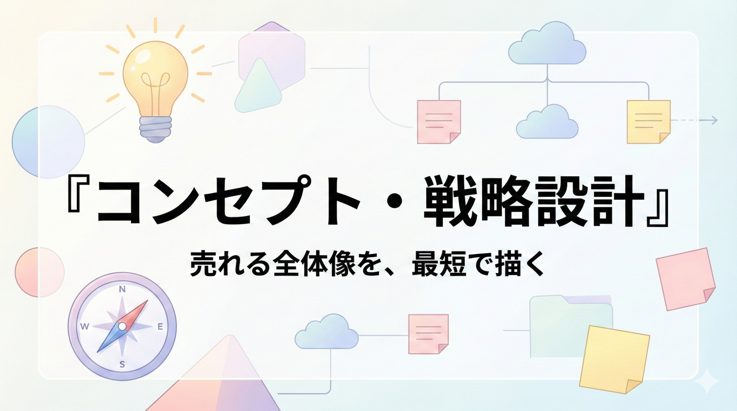 コンセプト・戦略設計
