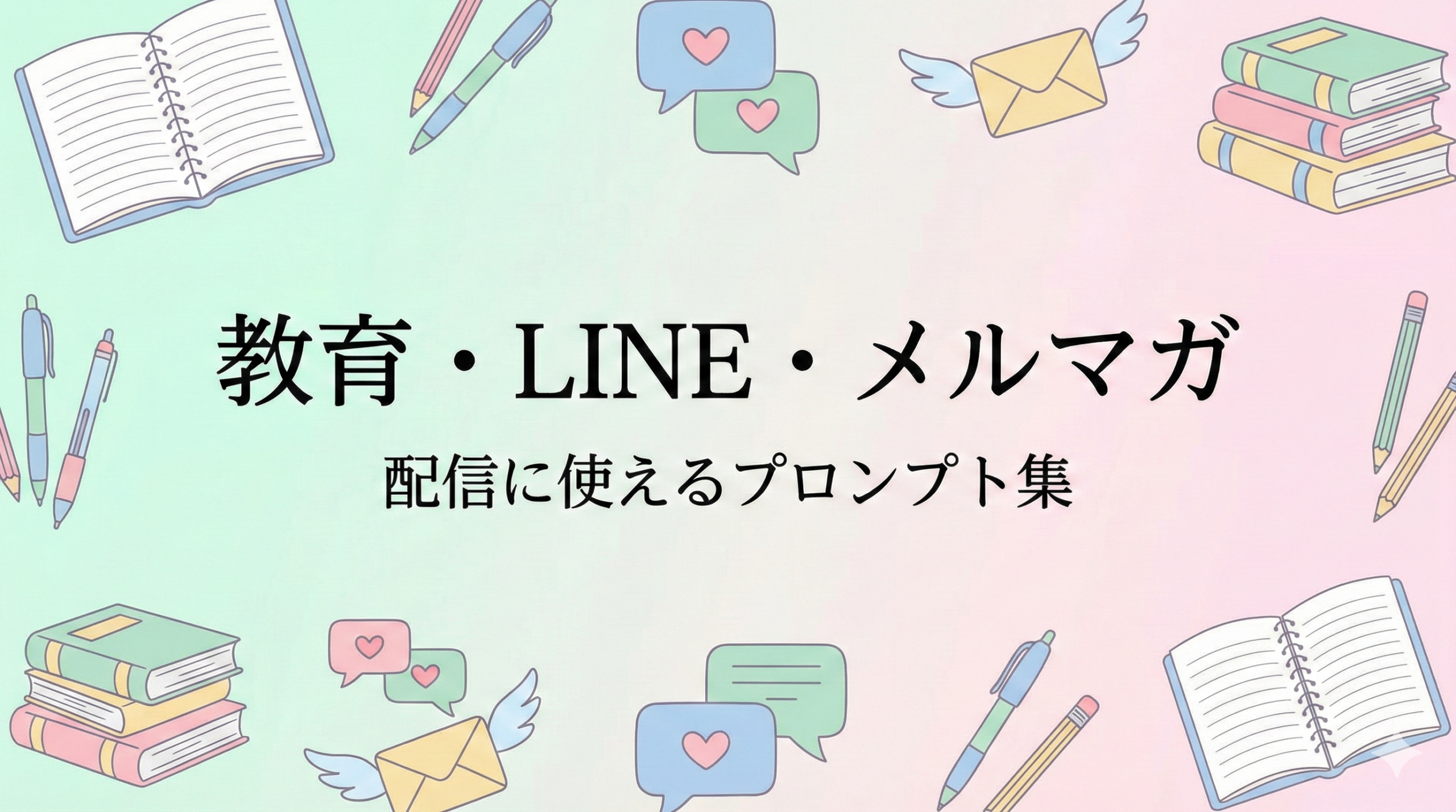 教育・LINE・メルマガ